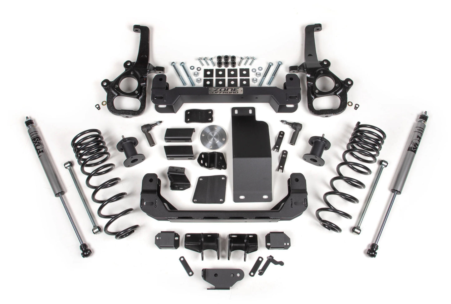 ZONE 2025 RAM 1500 4WD LARGE BORE OE KNUCKLE 4" LIFT KIT WITH FOX SHOCKS