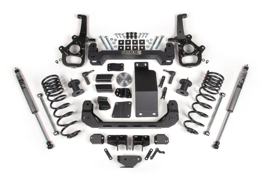 ZONE 2025 RAM 1500 4WD LARGE BORE OE KNUCKLE 4" LIFT KIT WITH FOX SHOCKS
