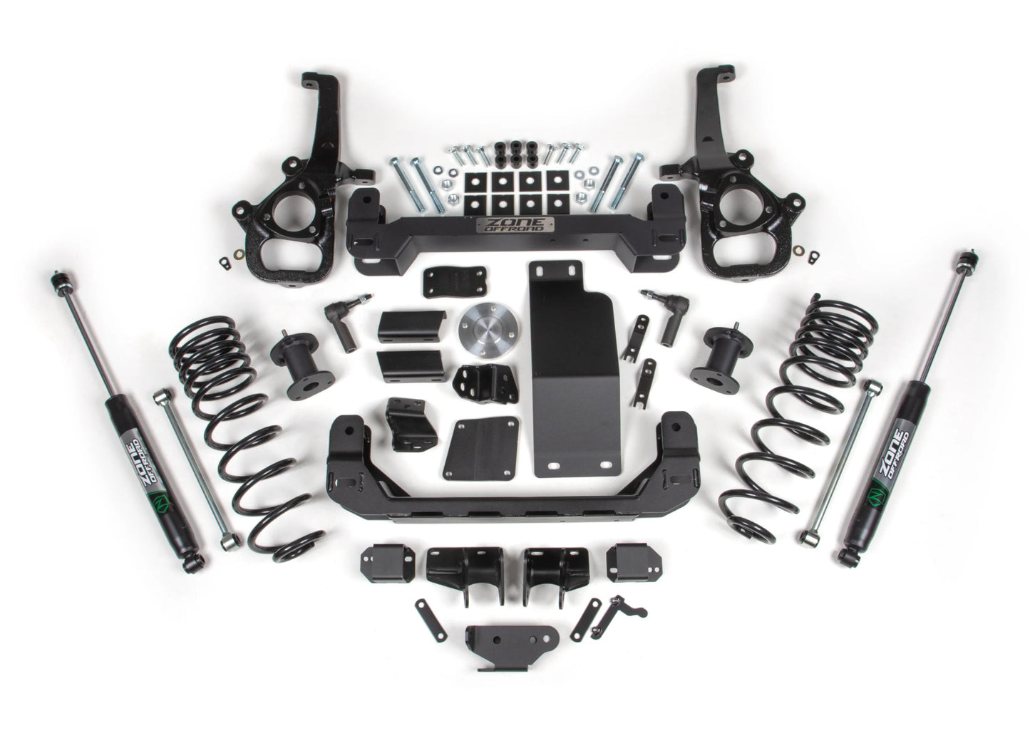 ZONE 2025 RAM 1500 4WD LARGE BORE OE KNUCKLE 4" LIFT KIT WITH NITRO SHOCKS