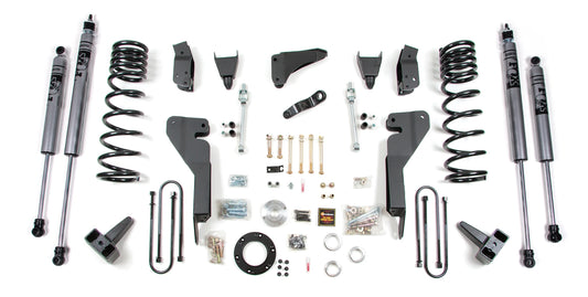 ZONE 2009-2013 DODGE RAM 2500,3500 4WD DIESEL,8" COIL SPRING LIFT,FOX 2.0 SHOCKS