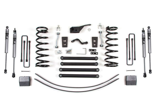 ZONE 1994-1999 DODGE RAM 1500 4WD 5" COIL SPRING LIFT KIT,FOX SHOCKS
