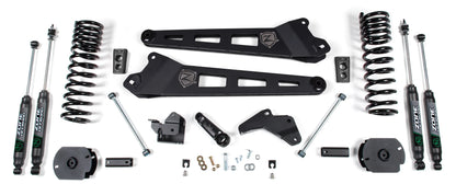 ZONE 2014-2018 RAM 2500 4WD DIESEL 4.5" RADIUS ARM LIFT KIT WITH NITRO SHOCKS