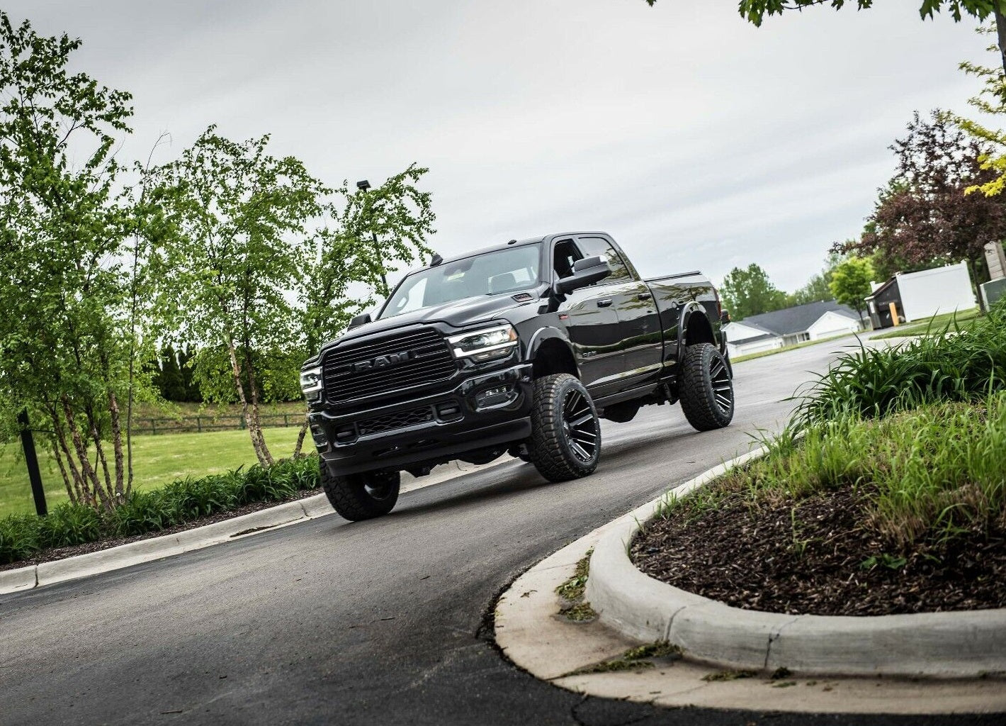 ZONE 2019-2024 RAM 2500 4.5" RADIUS ARM LIFT KIT,DIESEL,6-BOLT T-CASE,NITRO