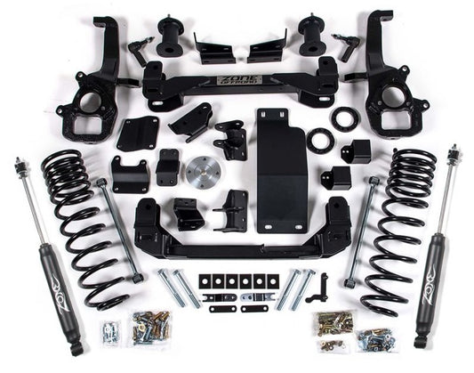 ZONE 2019-2023 RAM 1500 4WD 6/5" SUSPENSION LIFT KIT,NITRO SHOCKS,W/O 22" WHEELS