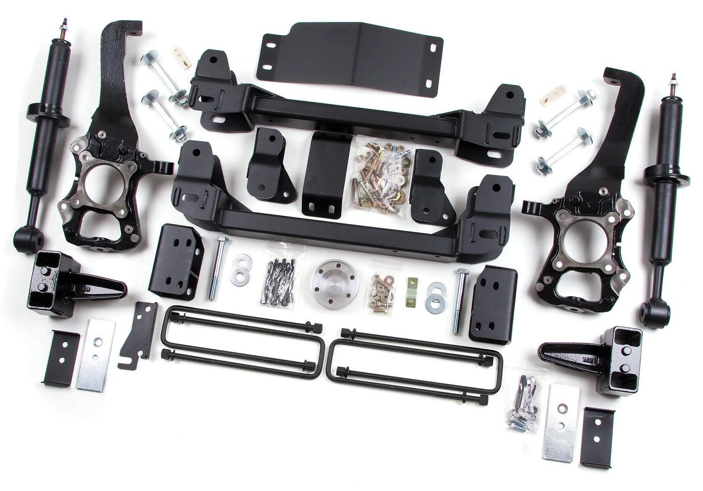 ZONE 2009-2013 FORD F-150 4WD 6" SUSPENSION LIFT KIT,5" BLOCK