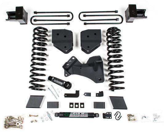 ZONE 2017-2019 F250,F350 4WD GAS W/ OVERLOAD 4" SUSPENSION LIFT KIT