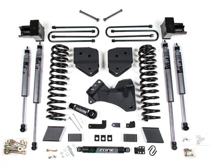 ZONE 2017-2019 F250,F350 4WD DIESEL BLOCK,6" SUSPENSION LIFT KIT,FOX SHOCKS