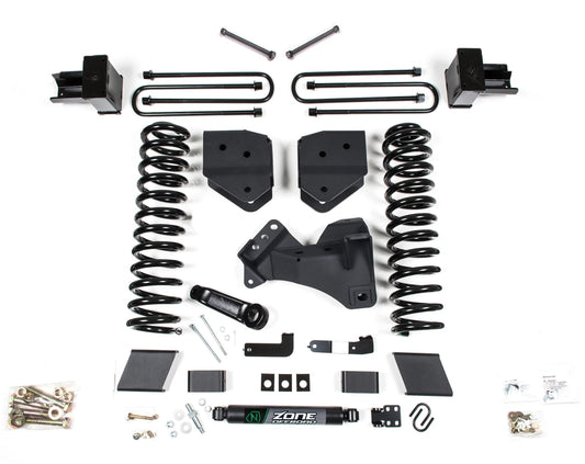 ZONE 2017-2019 F250,F350 4WD DIESEL BLOCK,6" SUSPENSION LIFT KIT