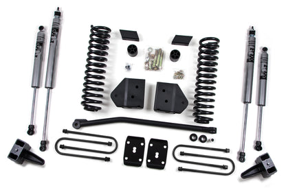 ZONE 2008-2010 FORD F-250,F-350 4WD GAS 4" SUSPENSION LIFT KIT,FOX SHOCKS