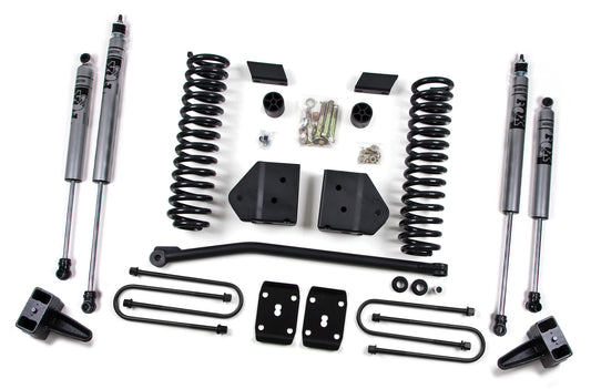 ZONE 2008-2010 FORD F-250,F-350 4WD GAS 4" SUSPENSION LIFT KIT,FOX SHOCKS