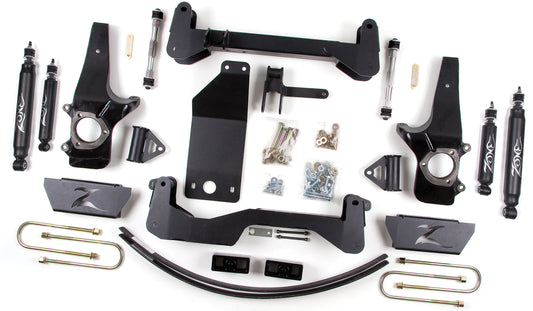 ZONE 1997-2003 FORD F-150 6" SUSPENSION LIFT KIT WITH NITRO SHOCKS