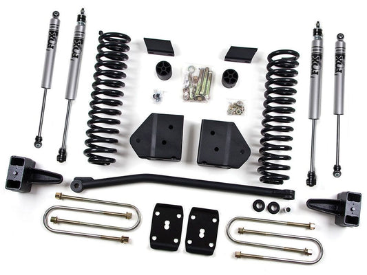 ZONE 2011-2016 F-250,F-350 SUPER-DUTY DIESEL W/O OVERLOAD 4" LIFT KIT,FOX SHOCKS