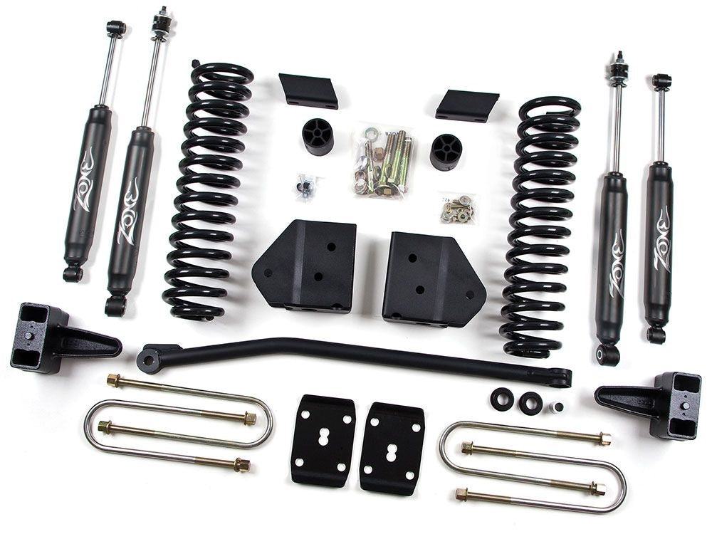 ZONE 2011-2016 F-250,F-350 SUPER-DUTY DIESEL W/O OVERLOAD 4" LIFT KIT,NITRO