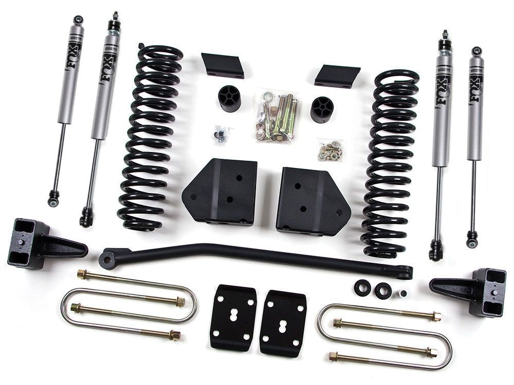 ZONE 2011-2016 F-250,F-350 SUPER-DUTY DIESEL WITH OVERLOAD 4" LIFT KIT,FOX SHOCK