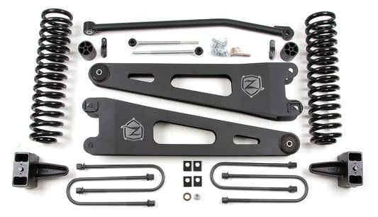 ZONE 2005-2007 FORD F-250,F-350 4WD DIESEL 4" SUSPENSION LIFT KIT W/ RADIUS ARMS