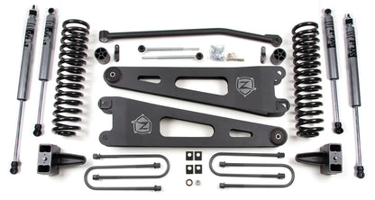 ZONE 2005-2007 FORD F-250,F-350 4WD DIESEL 4" SUSPENSION LIFT KIT,RADIUS ARM,FOX