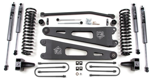 ZONE 2005-2007 FORD F-250,F-350 4WD DIESEL 4" SUSPENSION LIFT KIT,RADIUS ARM,FOX