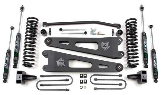 ZONE 2005-2007 FORD F-250,F-350 4WD DIESEL 4" SUSPENSION LIFT,RADIUS ARMS,NITRO