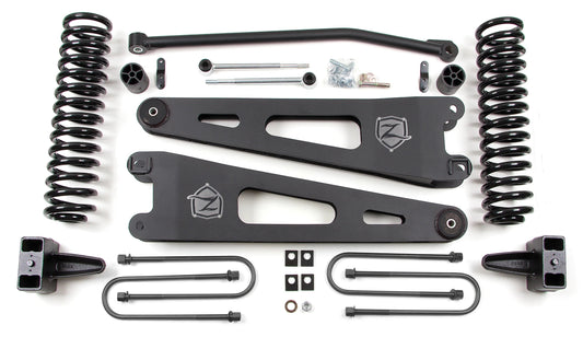 ZONE 2005-2007 FORD F-250,F-350 4WD GAS 4" SUSPENSION LIFT KIT WITH RADIUS ARMS