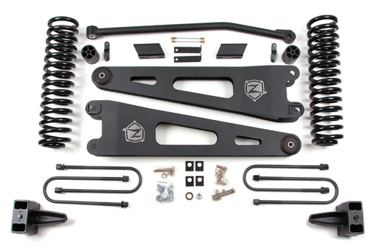 ZONE 2008-2010 FORD F-250,F-350 4WD DIESEL 4" SUSPENSION LIFT KIT W/ RADIUS ARMS
