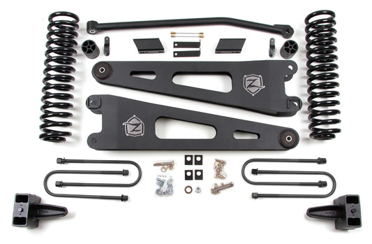 ZONE 2008-2010 FORD F-250,F-350 4WD GAS 4" SUSPENSION LIFT KIT W/ RADIUS ARMS