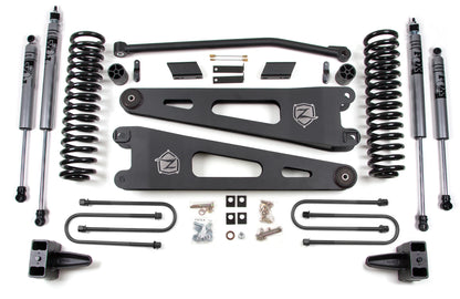 ZONE 2008-2010 FORD F-250,F-350 4WD GAS 4" SUSPENSION LIFT,RADIUS ARMS,FOX