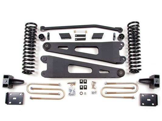 ZONE 2011-2016 F250/350 DIESEL 4WD W/O OVERLOAD 4" RADIUS ARM LIFT KIT