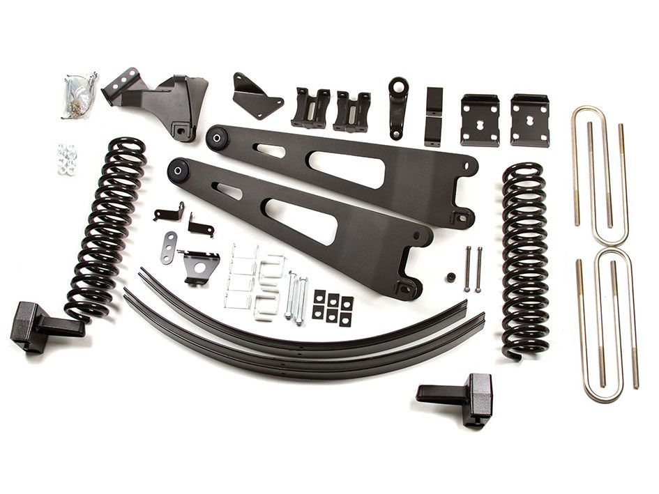 ZONE 2011-2016 F250/350 GAS 4WD W/O OVERLOAD 6" RADIUS ARM LIFT KIT