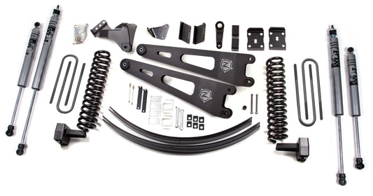 ZONE 2008-2010 FORD F-250,F-350 4WD DIESEL W/ OVERLOAD 6" LIFT,RADIUS ARMS,FOX