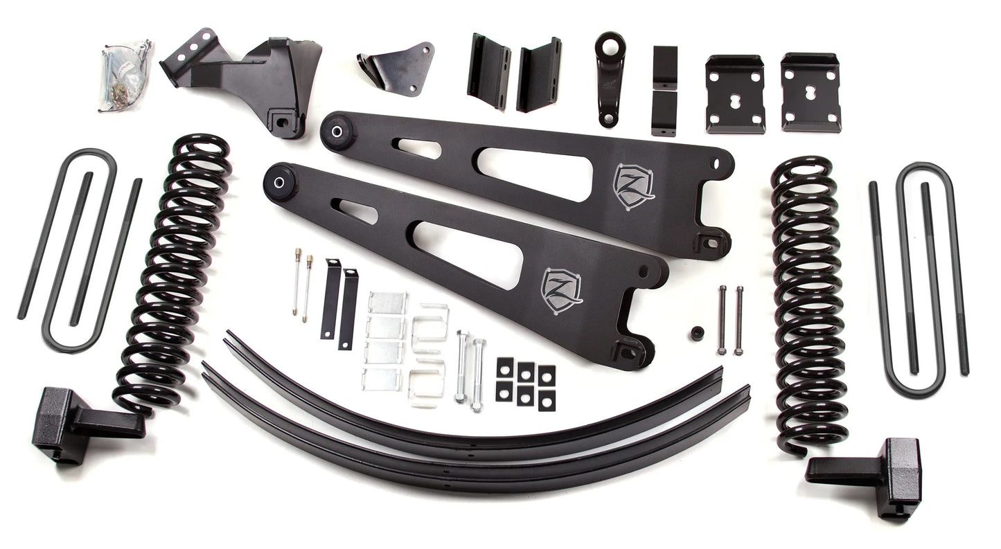 ZONE 2008-2010 FORD F-250,F-350 4WD GAS W/ OVERLOAD 6" LIFT,RADIUS ARMS