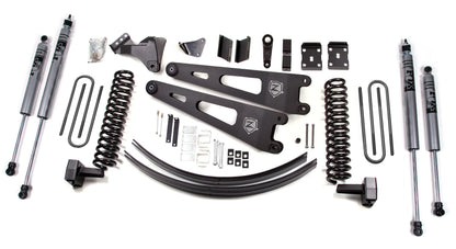 ZONE 2008-2010 FORD F-250,F-350 4WD GAS W/ OVERLOAD 6" LIFT,RADIUS ARMS,FOX