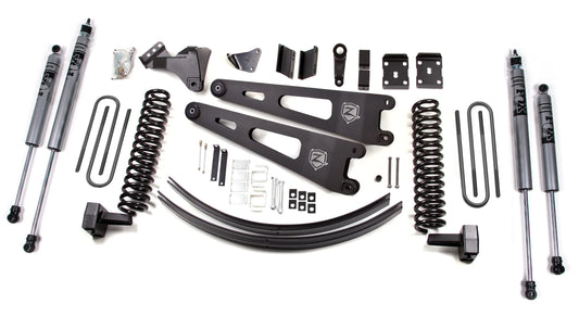 ZONE 2008-2010 FORD F-250,F-350 4WD GAS W/ OVERLOAD 6" LIFT,RADIUS ARMS,FOX