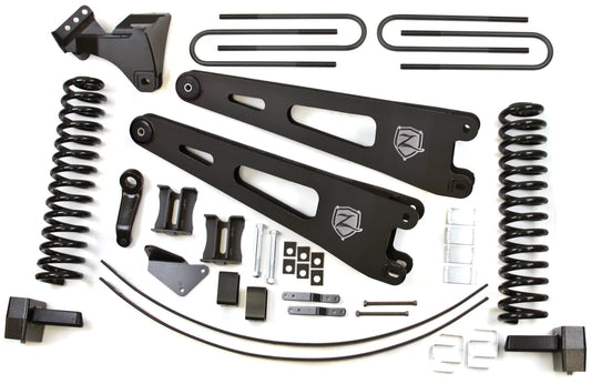ZONE 2005-2007 FORD F-250,F-350 4WD DIESEL 6" SUSPENSION LIFT KIT W/ RADIUS ARMS