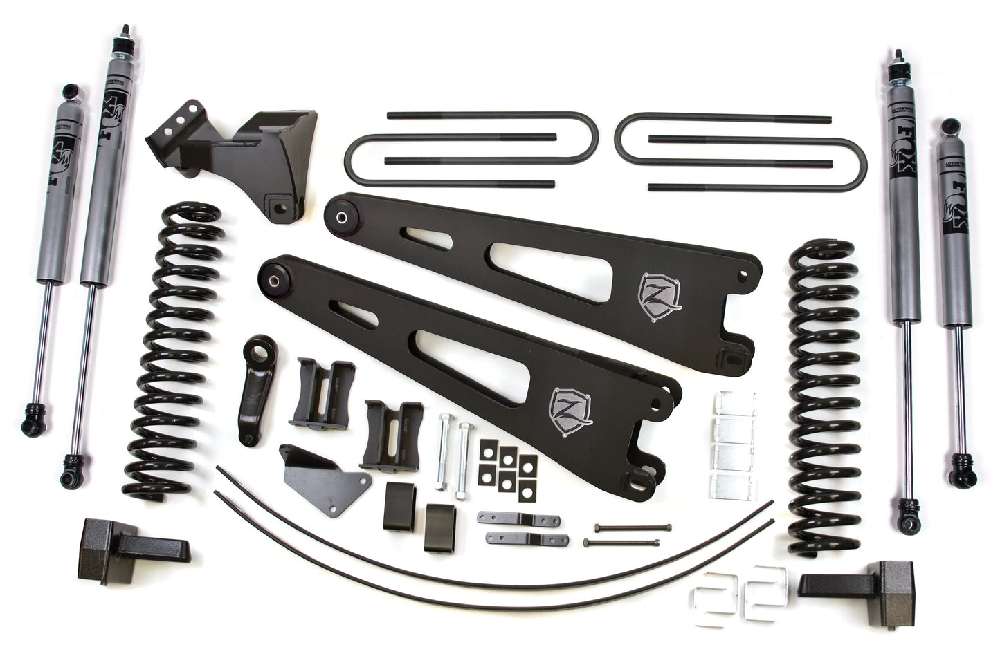 ZONE 2005-2007 FORD F-250,F-350 4WD DIESEL 6" SUSPENSION LIFT,RADIUS ARMS,FOX