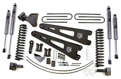 ZONE 2005-2007 FORD F-250,F-350 4WD DIESEL 6" SUSPENSION LIFT,RADIUS ARMS,FOX