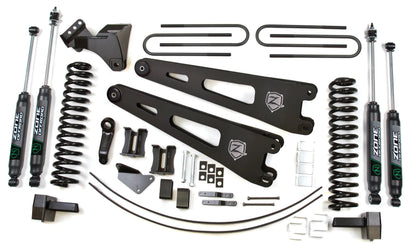 ZONE 2005-2007 FORD F-250,F-350 4WD DIESEL 6" SUSPENSION LIFT,RADIUS ARMS,NITRO