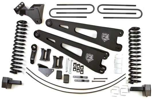 ZONE 2005-2007 FORD F-250,F-350 4WD GAS 6" SUSPENSION LIFT KIT W/ RADIUS ARMS