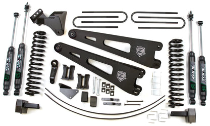 ZONE 2005-2007 FORD F-250,F-350 4WD GAS 6" SUSPENSION LIFT,RADIUS ARMS,NITRO