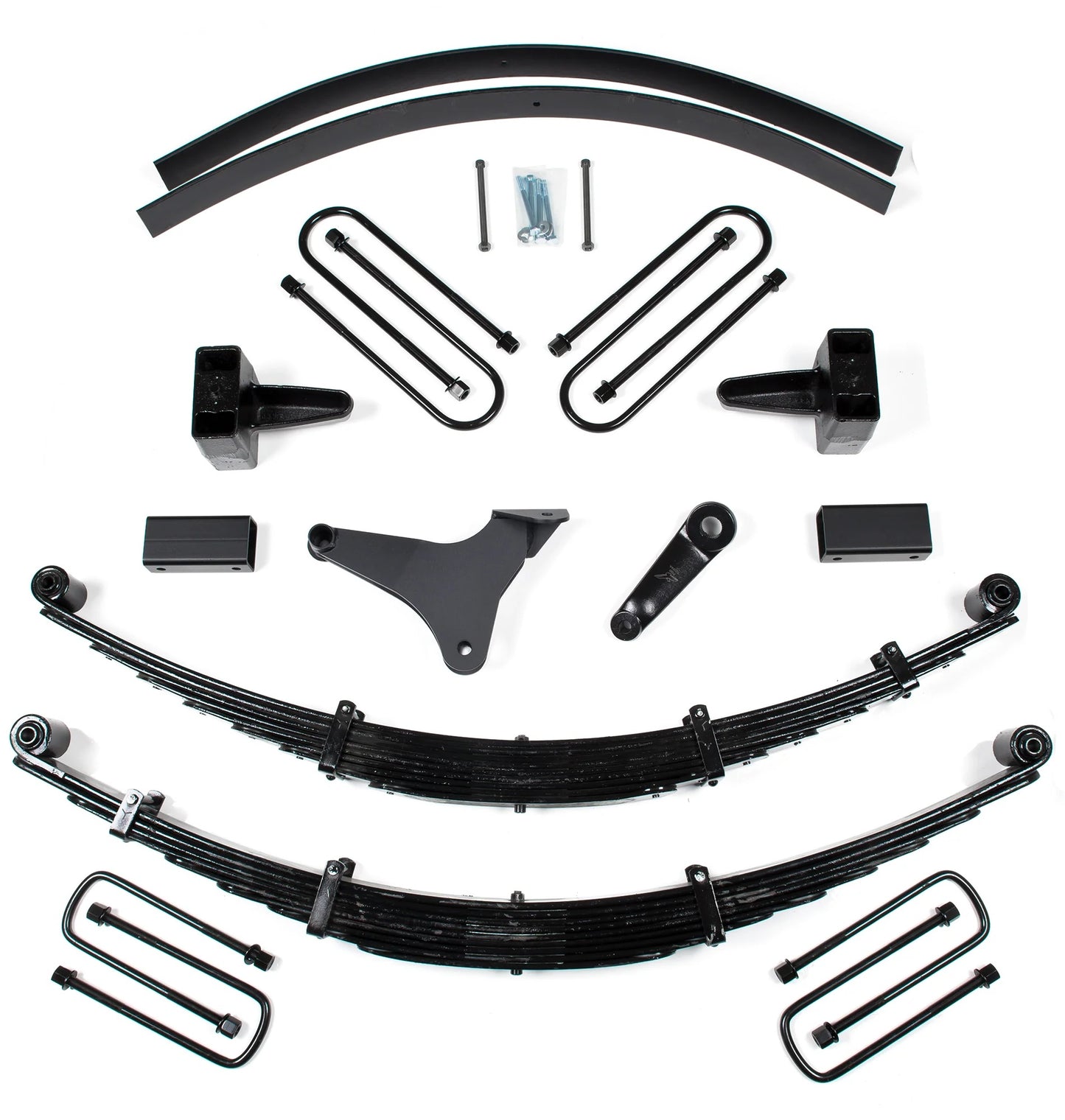 ZONE 1999-2004 FORD F-250,F-350 4WD SQUARE 6" SUSPENSION LIFT KIT