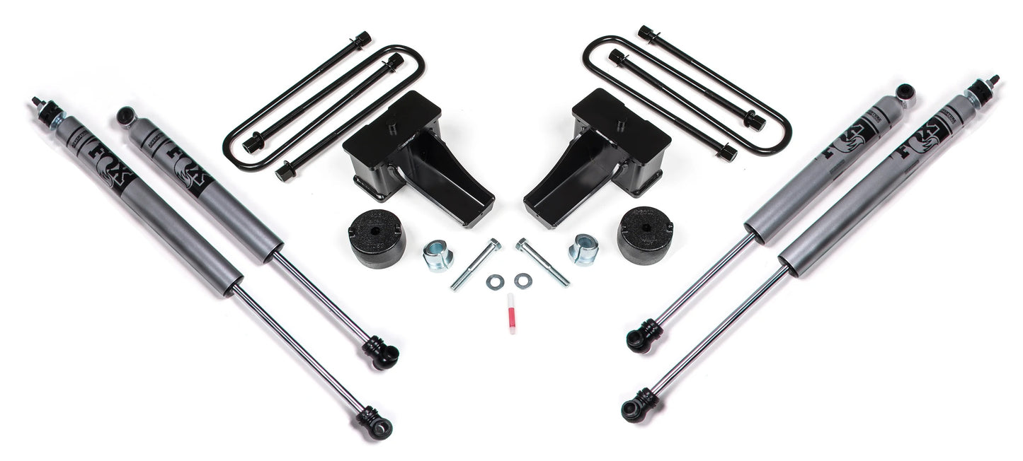 ZONE 2011-2016 FORD F-250,F-350 4WD 2" SUSPENSION LIFT KIT WITH FOX SHOCKS