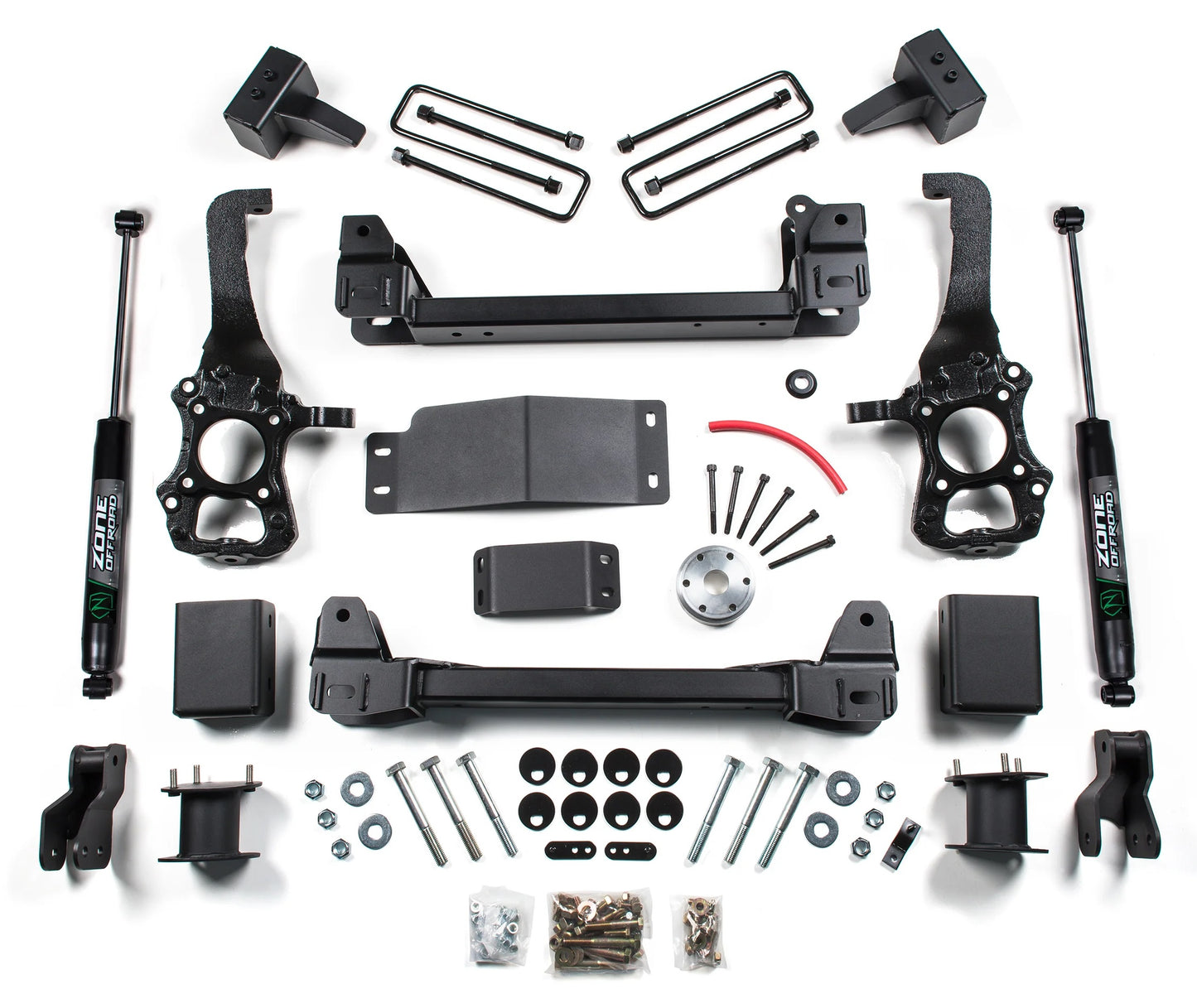 ZONE 2015-2020 FORD F-150 4WD 4" SUSPENSION LIFT KIT WITH NITRO SHOCKS