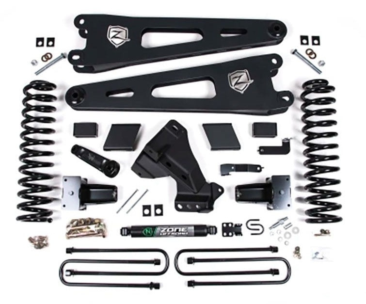 ZONE 2020-2022 F250,F350 4WD DIESEL,5" RADIUS ARM LIFT KIT