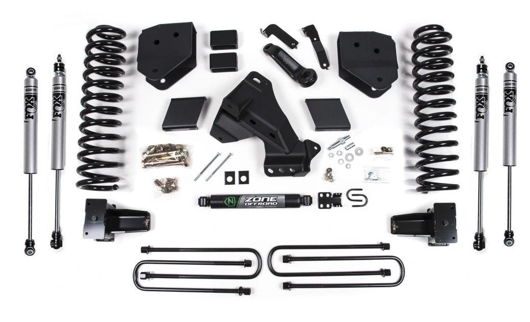 ZONE 2020-2022 F250,F350 4WD DIESEL,7" LIFT KIT WITH FOX SHOCKS