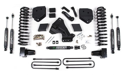 ZONE 2020-2022 F250,F350 4WD DIESEL,7" LIFT KIT WITH NITRO SHOCKS
