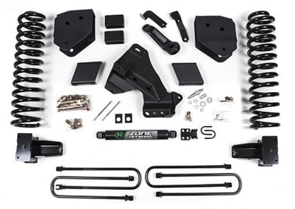 ZONE 2020-2022 F250,F350 4WD GAS,7" LIFT KIT WITH FOX SHOCKS