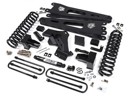 ZONE 2020-2022 F250/F350 4WD GAS,7" RADIUS ARM LIFT KIT WITH NITRO SHOCKS