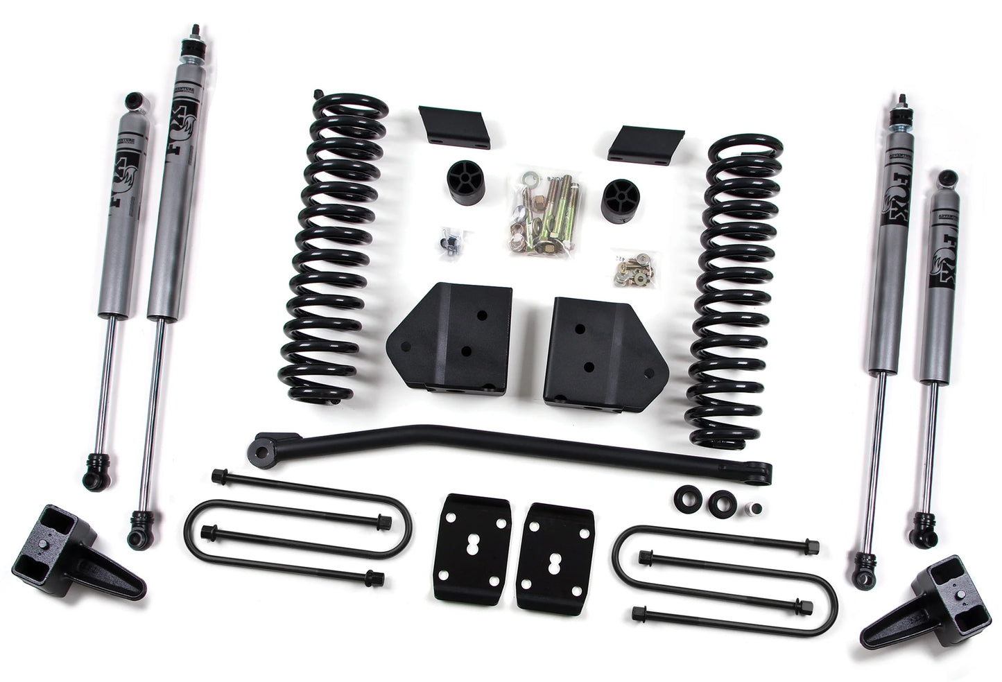 ZONE 2008-2010 FORD F-250,F-350 4WD DIESEL 4" SUSPENSION LIFT KIT,FOX SHOCKS