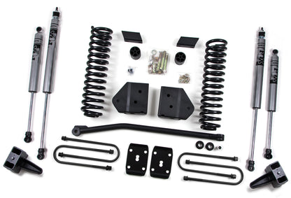 ZONE 2008-2010 FORD F-250,F-350 4WD DIESEL 4" SUSPENSION LIFT KIT,FOX SHOCKS