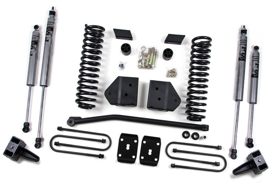 ZONE 2008-2010 FORD F-250,F-350 4WD DIESEL 4" SUSPENSION LIFT KIT,FOX SHOCKS