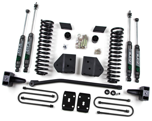ZONE 2008-2010 FORD F-250,F-350 4WD DIESEL 4" SUSPENSION LIFT KIT,NITRO SHOCKS